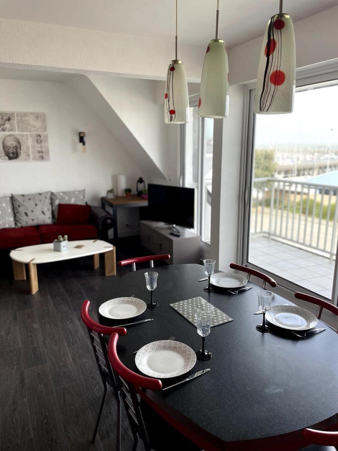 Quiberon Appartement Vue Mer - Acces Plage Eksteriør bilde