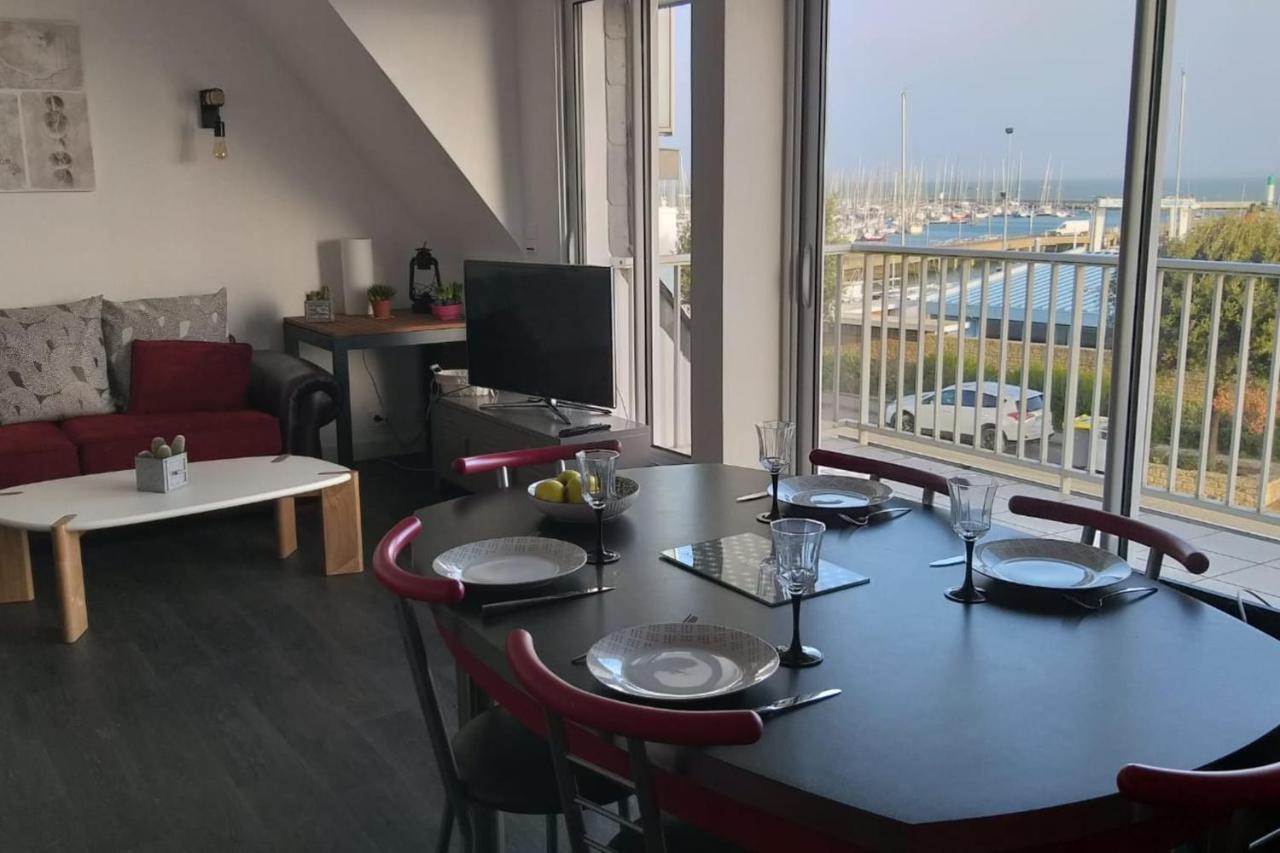 Quiberon Appartement Vue Mer - Acces Plage Eksteriør bilde