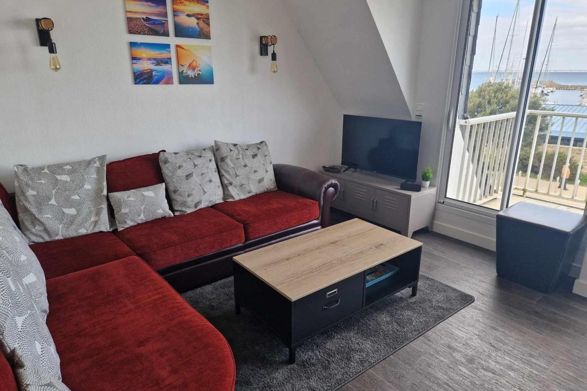 Quiberon Appartement Vue Mer - Acces Plage Eksteriør bilde