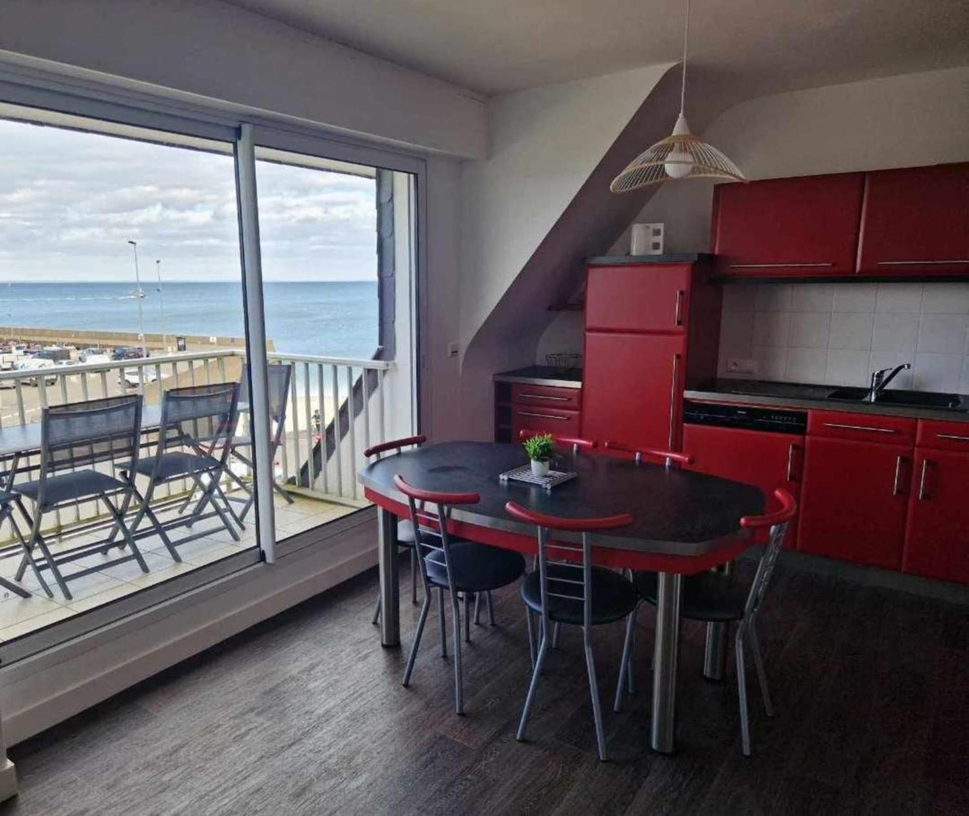 Quiberon Appartement Vue Mer - Acces Plage Eksteriør bilde